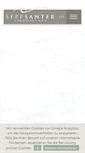 Mobile Screenshot of landhaus-santer.at